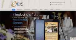 Desktop Screenshot of encoreepad.com